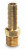 Legacy A1640 Hose Barb, 3/8" ID hose x 1/4" MNPT, brass