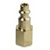 Legacy A73435-X Type D 1/4" Female Air Plug Brass (1/4" Series)