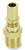 Legacy A79640J ColorConnex Type J, 3/8" Gold Plug, 3/8" MNPT