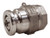 Dixon DBC67-200 2.5" Alum Dry Dis Coupler w/ PTFE Encapsulated FKM
