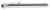 Legacy TH0301 Automotive pencil gauge, 10-50 PSI