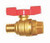 Legend Valve 101-580 1/2" T-805 MIP x Pex Ball Valve