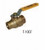 Legend Valve 101-625 1" T-1007 IPS X C Ball Valve