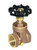 Legend Valve 104-433 1/2" T-403 Gate Valve w/ Drain, I.P.S.