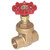 Legend Valve 104-663 1/2" S-414 Bronze Gate Valve, Screw-Over Bonnet