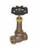 Legend Valve 107-256 3/4" S-504 Long Bonnet Stop Valve, Straight, C x C