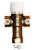 Legend Valve 115-133 1/2" T-40 IPS Anti-Scald Mixing Valve