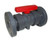 Legend Valve 201-233 1/2" S-643 PVC Ball Valve, Flanged True Union