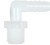 Dwyer A-2003-2 Nylon elbow, 1/8" MNPT x 3/8" HB