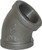 Dixon EL45150 1 1/2" MI 45 ELBOW