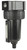 Dixon F602-024A 1/4" Compact Filter, Manual Drain Zinc Bowl w/Sight Glass