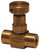Dixon FFB102 1/4" BRASS MINI NEEDLE VALVE FXF