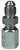 Dixon FLC2402-04-04 1/4" Flareless Bite Male Tube x 1/4" Male 37 Deg JIC (Steel)