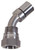 Dixon FJS45-04-04 Nominal Smooth Bore 45 Deg Fem JIC for -4 PTFE Hose (304SS) 1/4" Thd