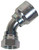 Dixon FJC45-05-05 Nominal Smooth Bore 45 Deg Fem JIC for -5 PTFE Hose (CS) 5/16" Thd