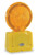 Cortina 03-10-BLAYDC Barricade light, D-cell, Type B Light, Yellow Case/Amber Lens