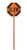 Cortina 03-822P Paddle, Stop/Slow Plastic 24" EGR Sheeting w/81" Plastic Handle