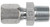 Dixon FLC2404-12-08 Steel Flareless Bite Male Adapter 3/4" Tube OD x 1/2" Male NPTF