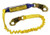 Lanyard, Stretch Energy Absorbing, one end sewn to harness, #3155 at other end, 6'