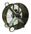Triangle Fans TPC 4815 Heat Busters Portable Blower Fan, Belt Drive