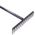 Midwest Rake 40020 17" GardenPro Level Head Rake, 60" Blue AH