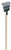 Midwest Rake 43108 7" Shrub Rake Wood Handle