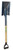 Midwest Rake 49134 Garden Spade Ash D Handle