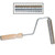 Midwest Rake 48316 6" Aluminum Ribbed Roller, 1" Diameter, Wood Handle - Complete Tool