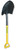 Midwest Rake 49641 16 Ga. Round Point Shovel Polymer D Handle