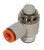 SMC AS3201F-02-06S Spd Control Valve, Tube 6 mm, Body 3/8 In