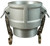 Dixon G400-B-ALSI 4" Global Fem Coupler x Male NPT Alum w/SS Handles