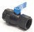 SMC FP 074-12F12F-F BLUE HDL Ball Valve, 2 Way, Blue, 3/4 In, FNPT x FNPT