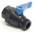 SMC FP 074-12F12MGH-F BLU HDL Ball Valve, 2 Way, Blue, 3/4 In, FNPT x MGHT