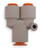 SMC KQ2U04-01 Male Branch Y, 4mm x 1/8 In, Tube x R(PT)