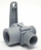 SMC PVC 351-12M12M12F-F Ball Valve, 3 Way, Lever, 3/4 In, FNPTxMNPT