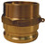 Dixon G50-F-BR 1/2" Male NPT x Male Adapter Global Brass