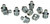 Dixon GWHZ000R RETAIL PACK OF 10 (1= PACK OF 10) ZERK FITTING STRAIGHT 1/8-27 NPT