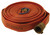 Dixon H515R100RAS 1-1/2" X 100' LD RED NITRILE FIRE HOSE CPLD RL ALUM NPSH