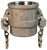 Dixon HAD300EZ 3" Hastelloy EZ Bosslock Fem Coupler x Fem NPT (ASTM A494 CW12MW)