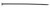 AY McDonald 5700R 38 SHUT OFF ROD-STRAIGHT