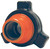 Dixon HU602300BW 3" Steel Butt Weld Hammer Union 602 Series, Orange, Sub, Black Nut