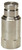 Dixon HT3F3-SS 3/8" ISO-FF NIPPLE, 3/8" NPTF, 316S Body Material: 316 STAINLESS Body Size: 3/8"