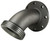 Dixon HUF206400FLG-45 4" Fig 206 Fem Hammer Union x 125# Flange, 45 Deg Elbow (Iron)