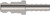Dixon J4S4 1/2" TRUFLATE NIPPLE, 1/2" BARB Body Material: STEEL Body Size: 1/2"