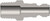 Dixon J2M2 1/4" TRUFLATE NIPPLE, 1/4" M-NPTF Body Material: STEEL Body Size: 1/4"