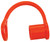 Dixon K4-O-DC 1/2" ISO-A Duct Cap, Orange Nitrile (700107-4)