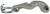 Dixon IHSC34 3" and 4" Plated Iron Handle