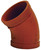 Dixon L4045 4" 45 DEGREE ELBOW