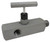 Dixon MFC304 1/2" Steel Multiport Needle Valve Male-to-Fem, Soft Seat, T-Handle