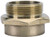 Dixon MOC250NYC-P 2-1/2" FNPT X 2-1/2" MNYC MALE OUTLET HEX POL/BRASS
